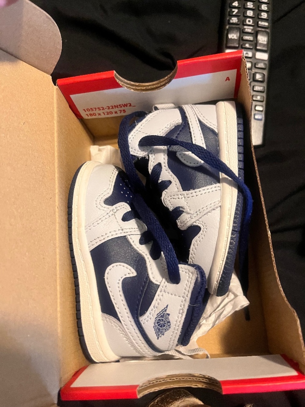 Light blue & navy ones